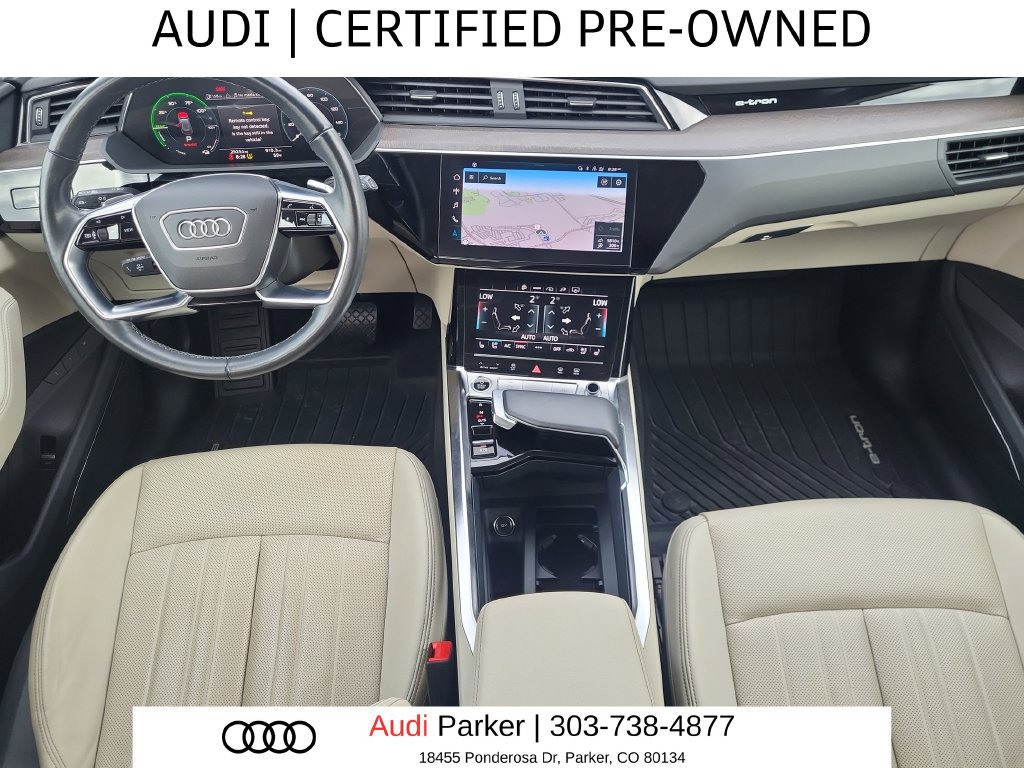 Used 2024 Audi Q8 e-tron Premium Plus w/ Premium Plus Package AWD/4WD image 9