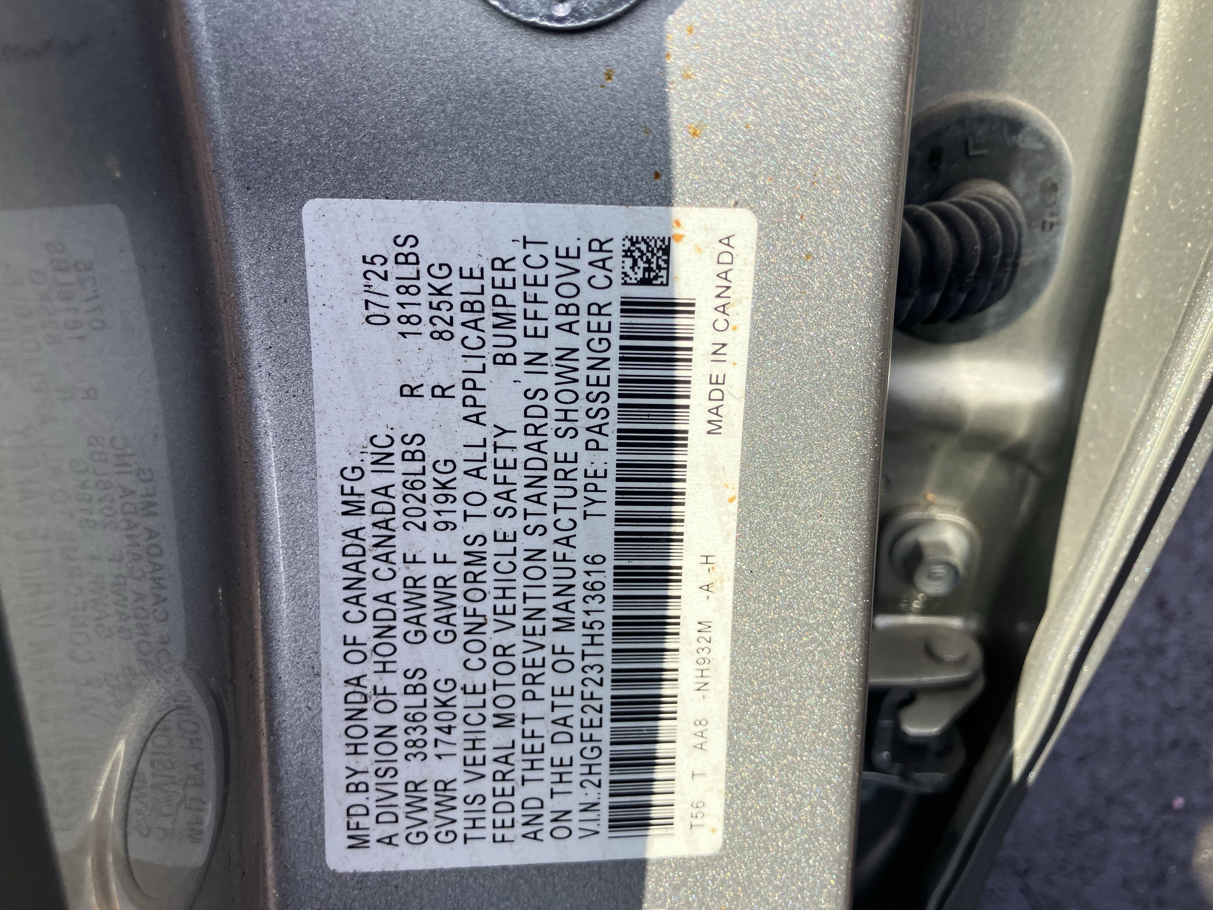Used 2026 Honda Civic LX image 35