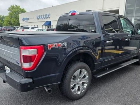 Used 2021 Ford F150 Platinum w/ Max Trailer Tow Package AWD/4WD image 2