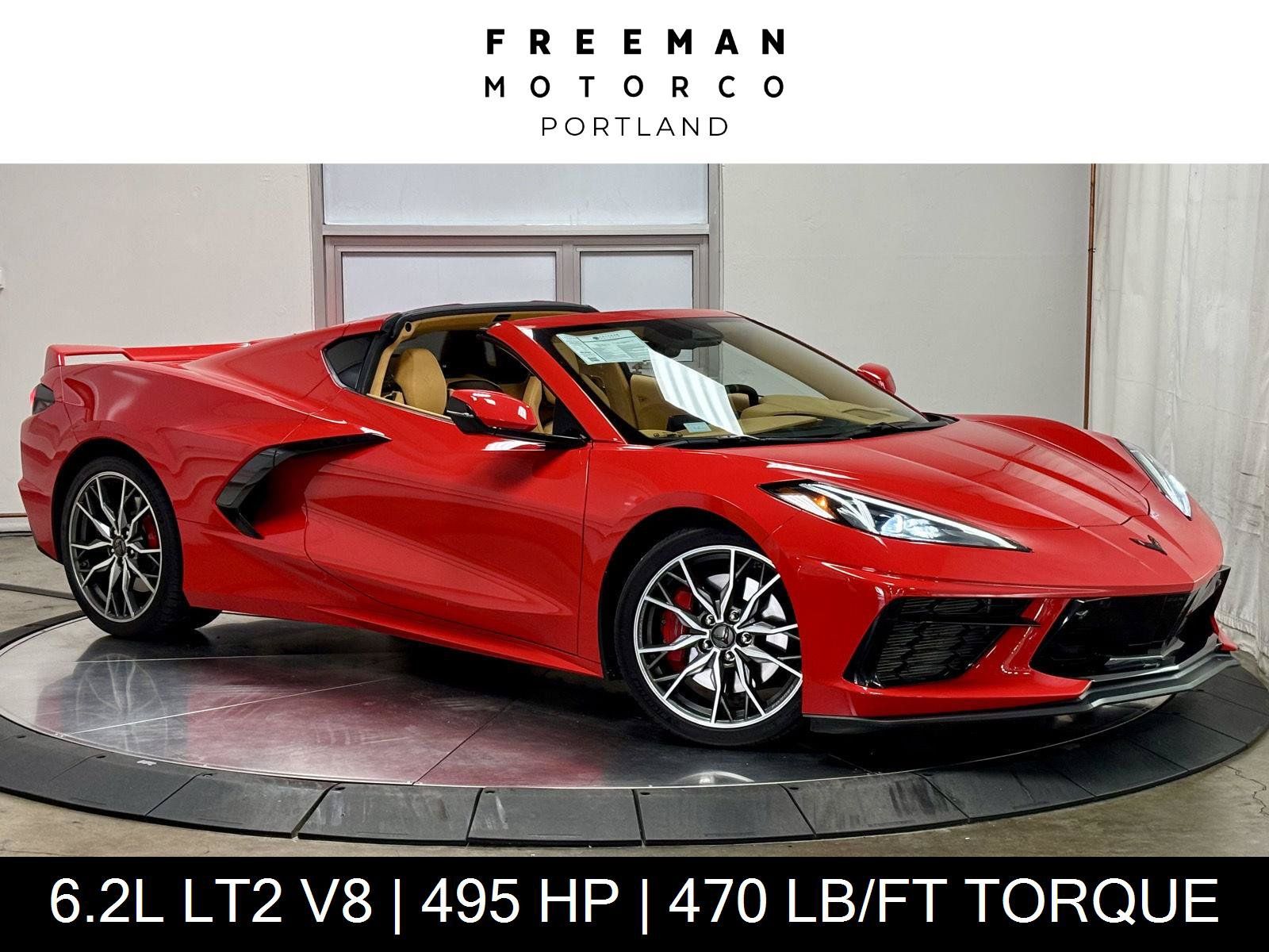 Used 2024 Chevrolet Corvette Stingray Premium Cpe w/ Z51 Performance Package RWD image 1