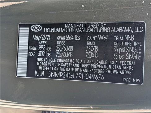 Used 2024 Hyundai Santa Fe SEL image 22