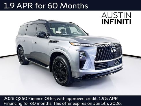 New 2026 INFINITI QX80 4WD w/ Sport Exterior Package image 1