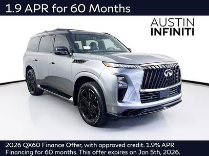 New 2026 INFINITI QX80 4WD w/ Sport Exterior Package
