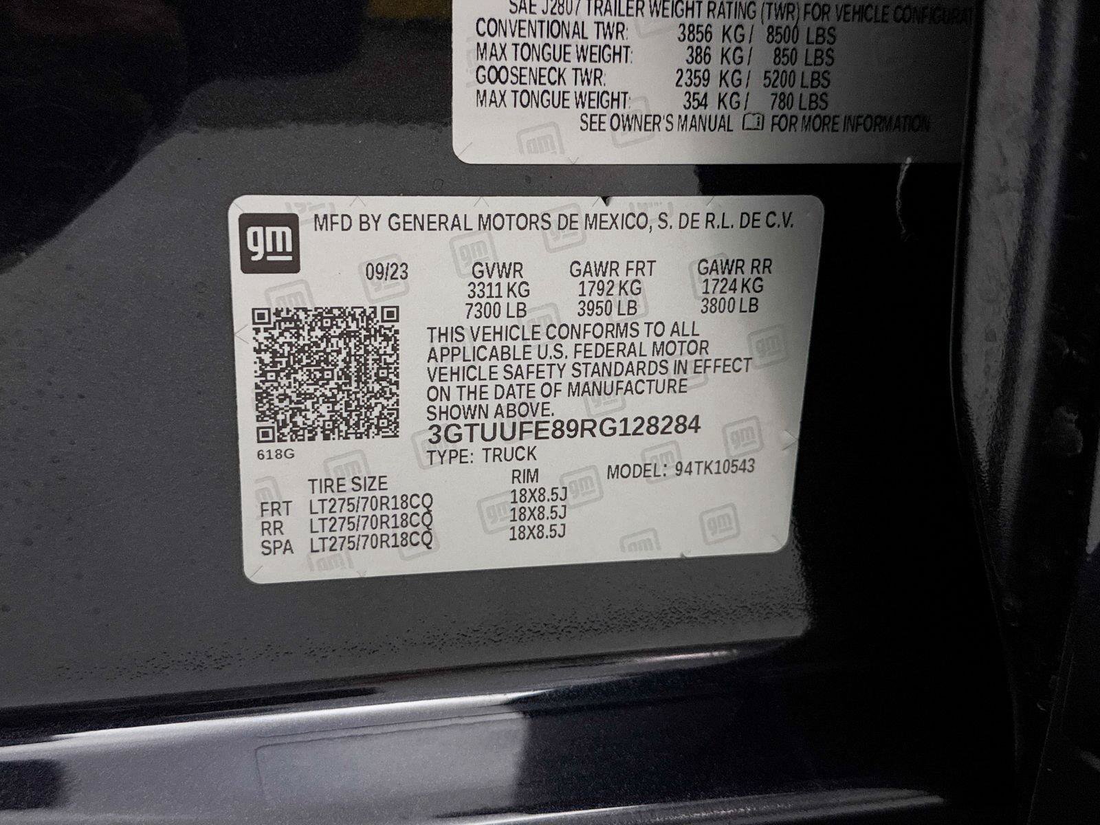Used 2024 GMC Sierra 1500 AT4X AWD/4WD image 37