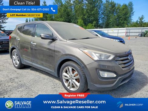 Used 2013 Hyundai Santa Fe Sport 2.0T w/ Technology Pkg AWD/4WD image 5