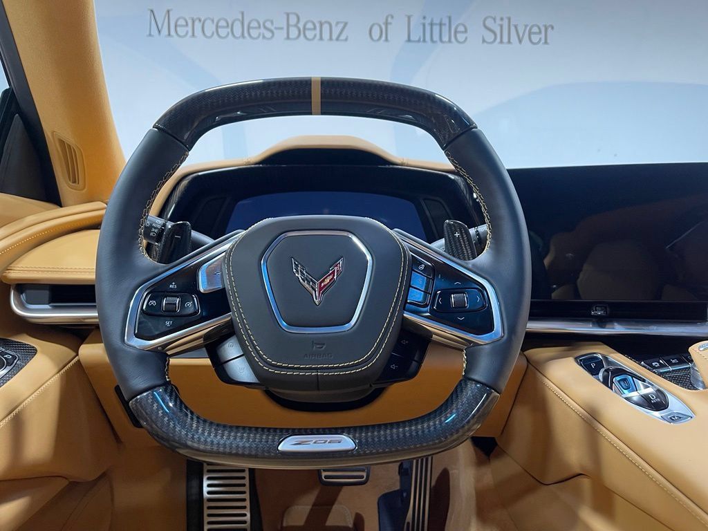Used 2023 Chevrolet Corvette Z06 w/ Chrome Exterior Badge Package RWD image 26