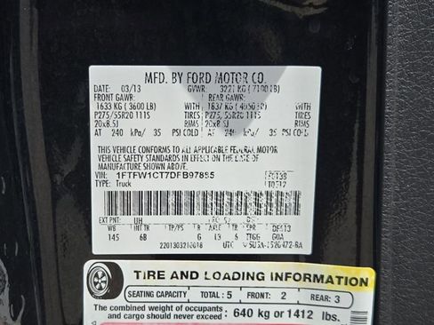 Used 2013 Ford F150 FX2 w/ Luxury Equipment Group RWD image 21