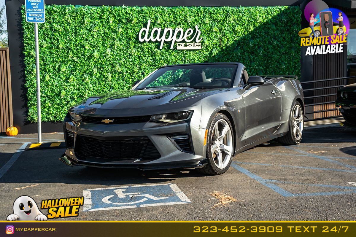 Used 2018 Chevrolet Camaro SS RWD image 1