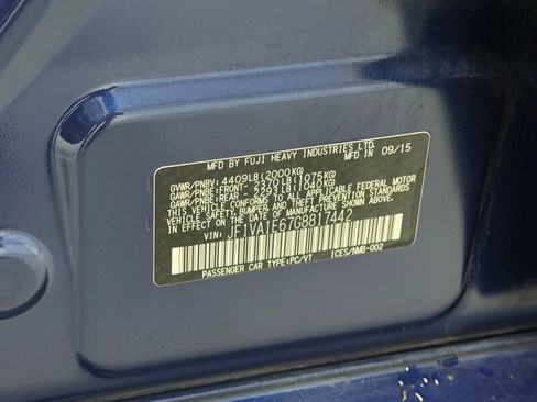 Used 2016 Subaru WRX Premium w/ Popular Package #2 AWD/4WD image 99