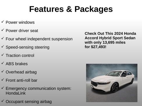 Used 2024 Honda Accord Sport image 12