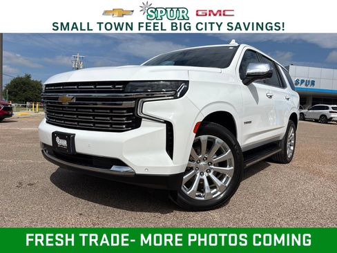 Used 2021 Chevrolet Tahoe Premier w/ Premium Package RWD image 1