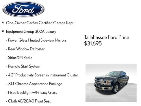 Used 2019 Ford F150 XLT w/ Equipment Group 302A Luxury image 4