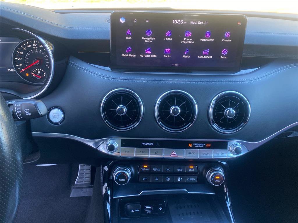 Used 2022 Kia Stinger GT2 w/ Red Interior Color Package AWD/4WD image 11