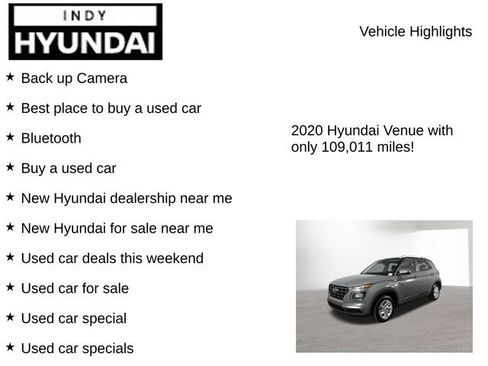 Used 2020 Hyundai Venue SEL image 7