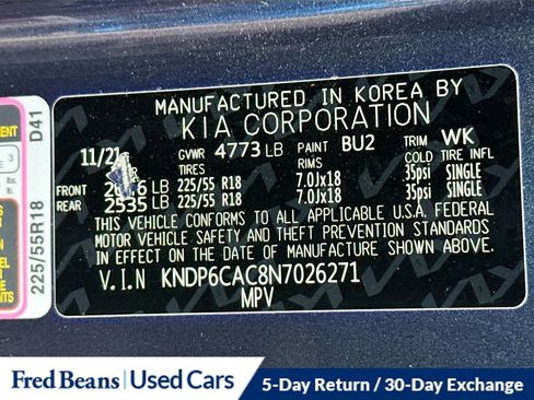 Used 2022 Kia Sportage Nightfall Edition w/ Nighfall AWD Premium Package image 33