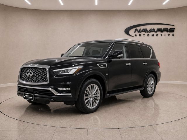 Used 2019 INFINITI QX80 Luxe w/ All-Season Package RWD image 3
