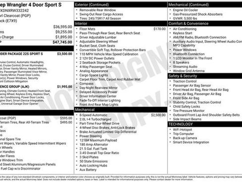 Used 2024 Jeep Wrangler Unlimited Sport AWD/4WD image 11