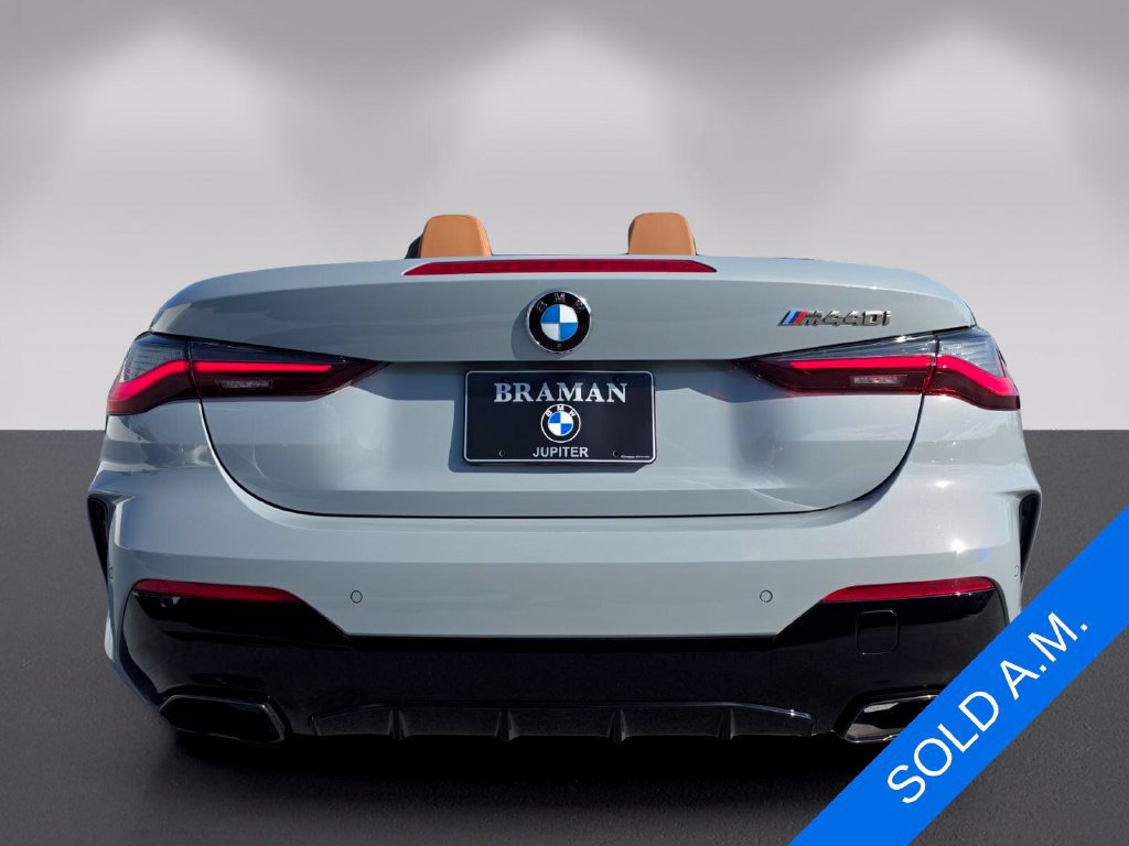 Certified 2024 BMW M440i Convertible w/ Premium Package RWD image 5