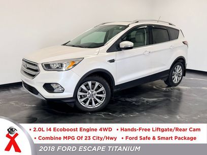 Used 2018 Ford Escape Titanium w/ Ford Safe & Smart Package