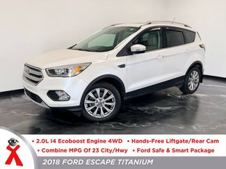 Used 2018 Ford Escape Titanium w/ Ford Safe & Smart Package AWD/4WD video 1