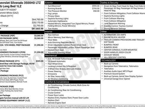 New 2026 Chevrolet Silverado 3500 LTZ w/ LTZ Plus Package image 5