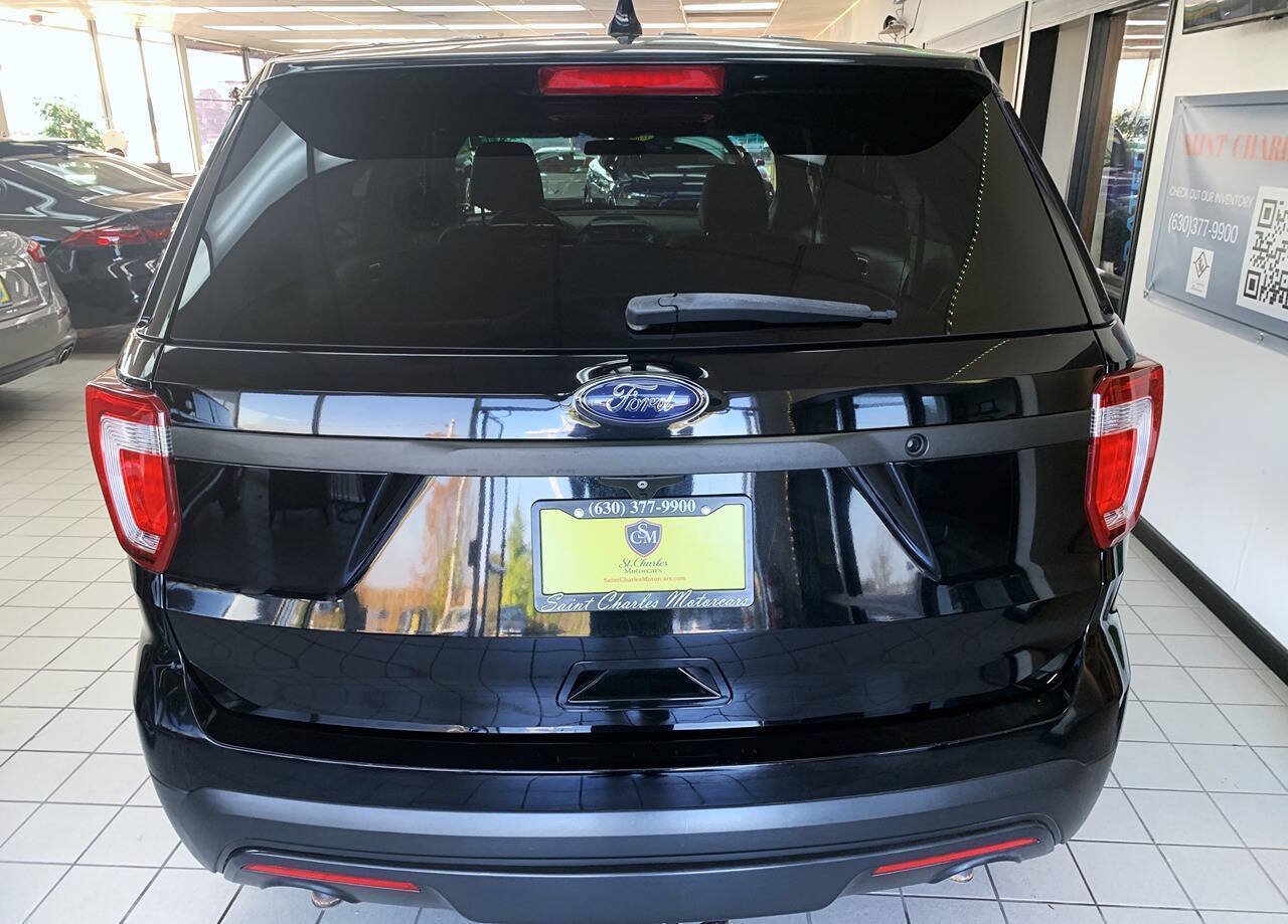 Used 2016 Ford Explorer 4WD Police Interceptor w/ 2-tone Vinyl Package #3 image 6