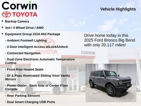 Used 2025 Ford Bronco Big Bend image 7