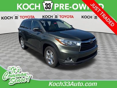 Used 2016 Toyota Highlander Limited Platinum