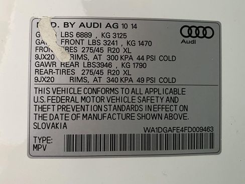 Used 2015 Audi Q7 3.0T S line Prestige AWD/4WD image 36