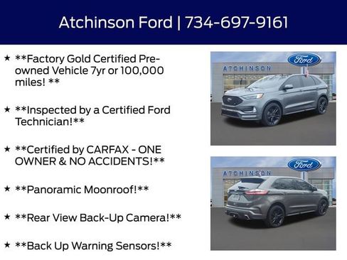 Certified 2024 Ford Edge ST w/ Equipment Group 401A image 4
