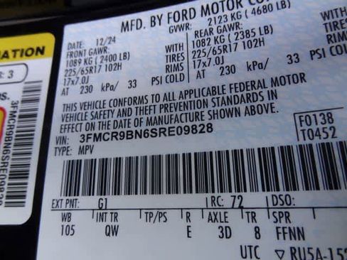 Certified 2025 Ford Bronco Sport Big Bend AWD/4WD image 40