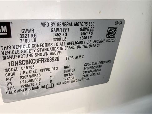 Used 2015 Chevrolet Tahoe LT w/ Max Trailering Package image 32