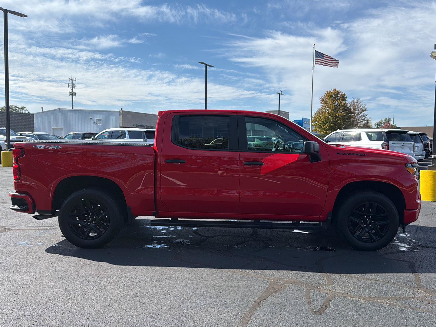 Used 2024 Chevrolet Silverado 1500 Custom w/ LPO, Dark Essentials Package AWD/4WD image 6
