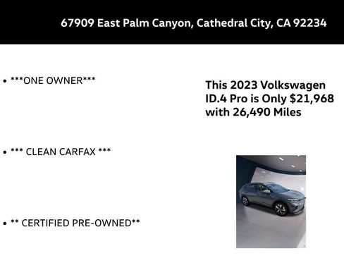 Certified 2023 Volkswagen ID.4 Pro RWD image 5