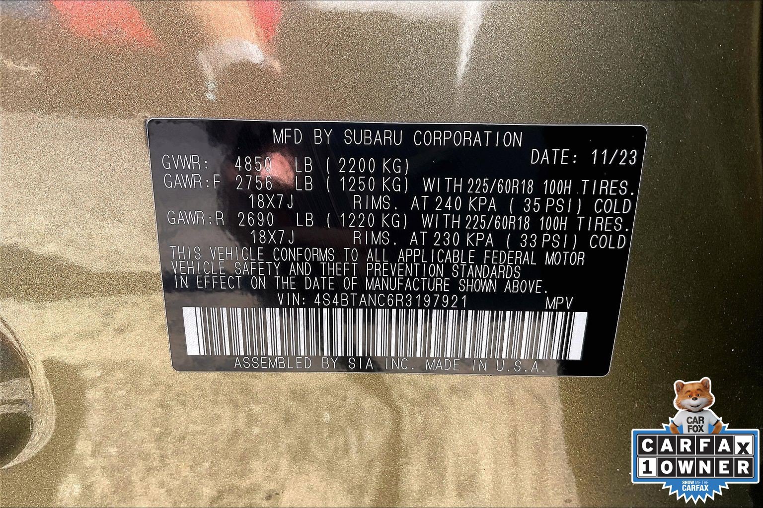 Certified 2024 Subaru Outback Limited AWD/4WD image 33