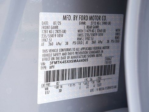 New 2025 Ford Mustang Mach-E GT w/ Interior Protection Package image 34