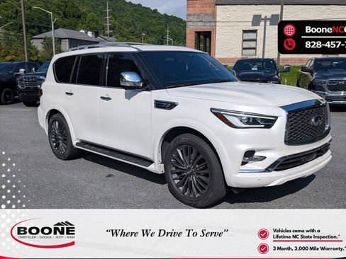 Used 2023 INFINITI QX80 Sensory w/ Cargo Package AWD/4WD image 1