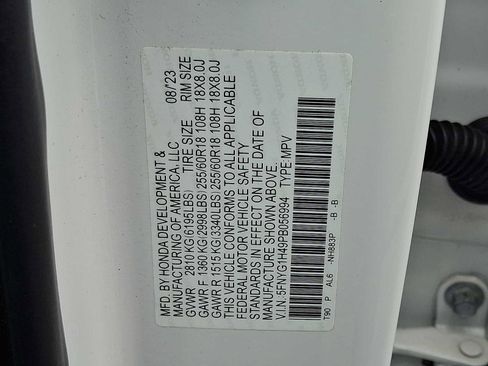 Certified 2023 Honda Pilot EX-L image 27