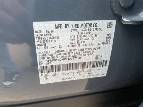 New 2026 Ford Explorer Active w/ Active Comfort Package AWD/4WD image 37