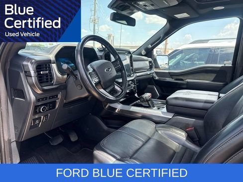Certified 2023 Ford F150 Platinum w/ Equipment Group 701A High AWD/4WD image 8