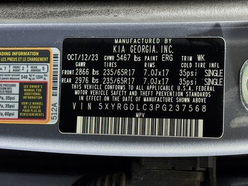 Certified 2023 Kia Sorento LX AWD/4WD image 29
