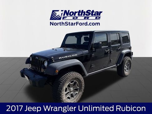 Used 2017 Jeep Wrangler Unlimited Rubicon w/ Cold Weather Group AWD/4WD image 1