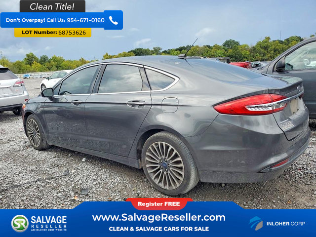 Used 2017 Ford Fusion SE w/ Fusion SE Technology Package FWD image 3