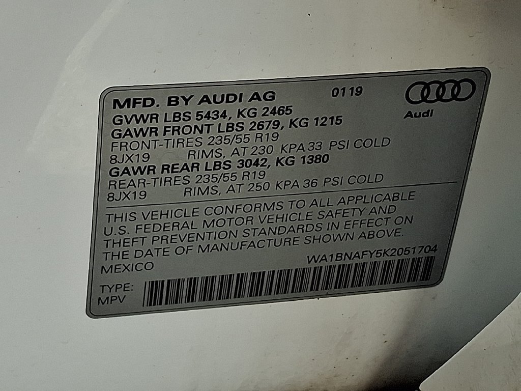 Used 2019 Audi Q5 2.0T Premium Plus w/ Premium Plus Package AWD/4WD image 27