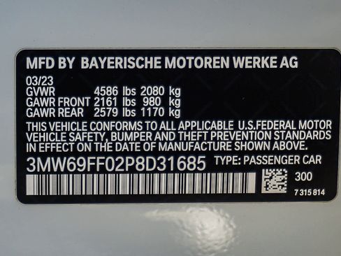 Certified 2023 BMW 330i Sedan w/ Parking Assistance Package image 29