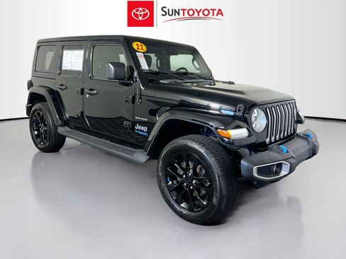 Used 2022 Jeep Wrangler Unlimited Sahara w/ Safety Group AWD/4WD image 1