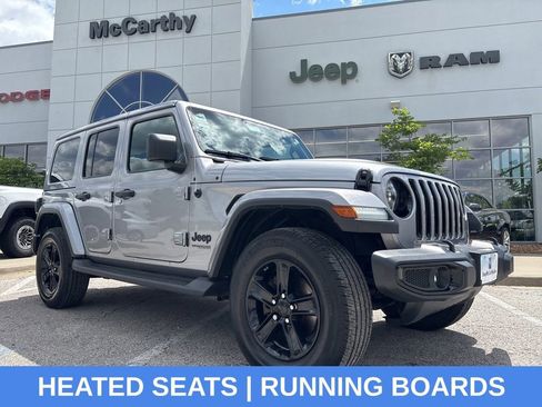 Used 2020 Jeep Wrangler Unlimited Sahara AWD/4WD image 1