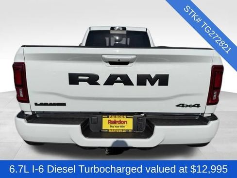New 2026 RAM 3500 Laramie w/ Night Edition AWD/4WD image 3