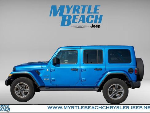 Certified 2022 Jeep Wrangler Unlimited Sahara w/ Cold Weather Group image 3