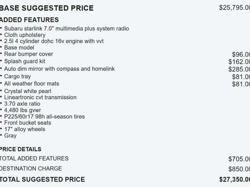 Used 2016 Subaru Forester 2.5i Premium image 19